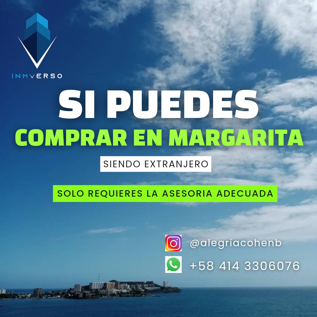 Sí puedes comprar en Margarita siendo extranjero 